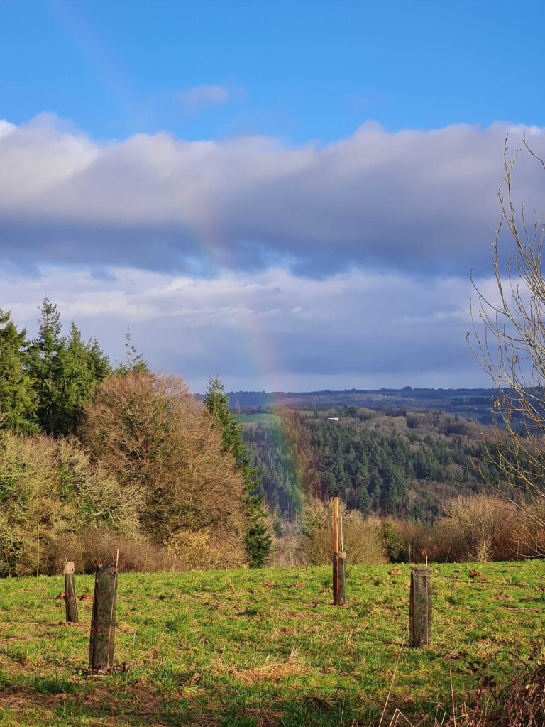 pas d'arc en ciel sans pluie en Breatgne