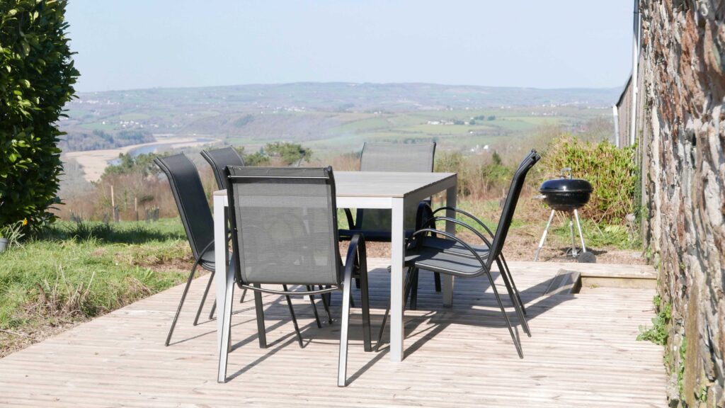 terrasse avec vue panoramique à couper le souffle
